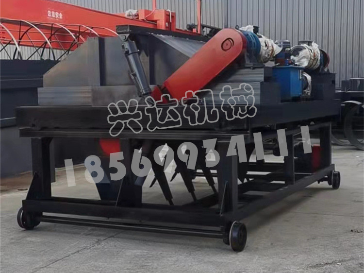 糖厂滤泥液压槽式翻抛机