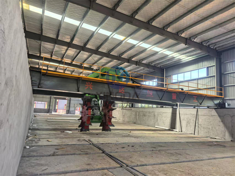 九江现场:年产3万吨有机肥生产线设备正在加班安装进行中